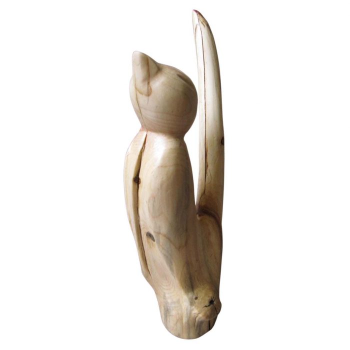 Žaislas „Paukštukas“ (sena alyva, 6 x 15 cm) | Adomo medis